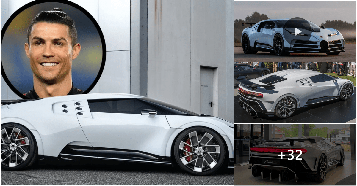 Cristiano Ronaldo's Spectacular Bugatti Centodieci - A Million Dollar ...