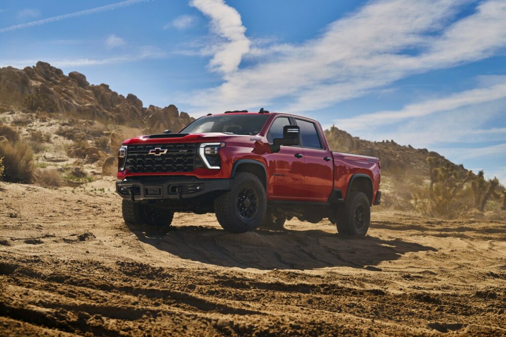 2024 Chevrolet Silverado HD ZR2 Debuts With Massive 35-Inch Tires To Tackle Anything You Throw At It