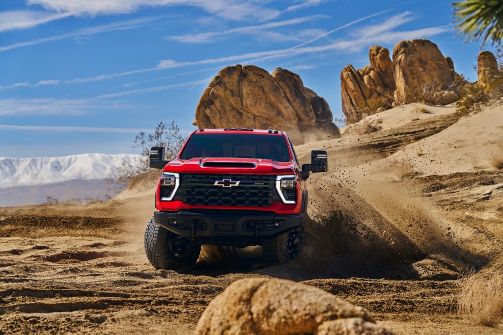 2024 Chevrolet Silverado HD ZR2 Debuts With Massive 35-Inch Tires To Tackle Anything You Throw At It