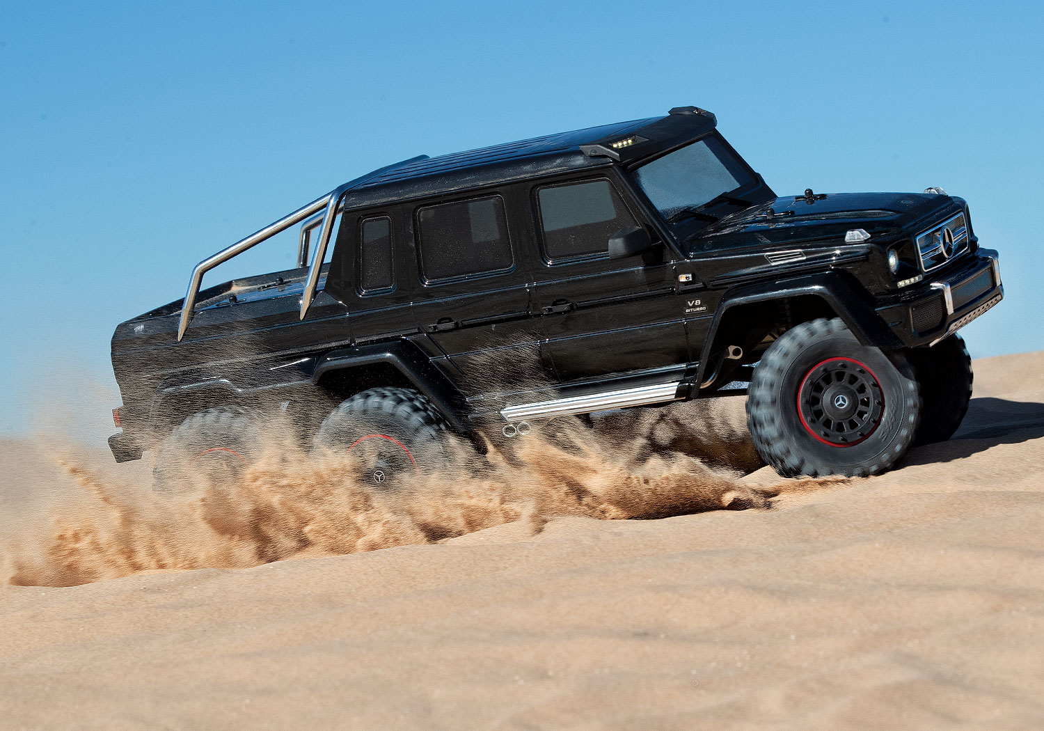 TRX-4 AMG 6x6 Black Dunes Right