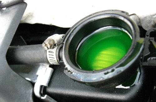 Damaged Cooling Lines