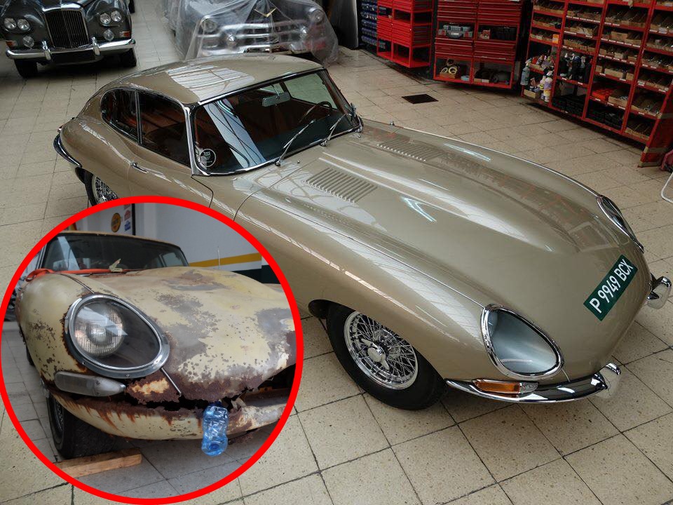 Xe “đồng nát†cách đây ná»a thế kỉ được phục chế như má»›i