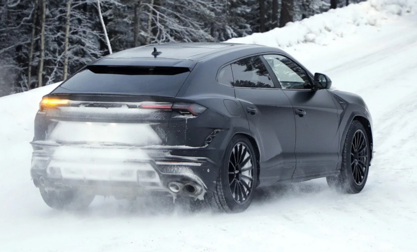 autos, car news, cars, lamborghini, news, lamborghini urus, spy pics, 2023 lamborghini urus facelift seen in latest spy pics