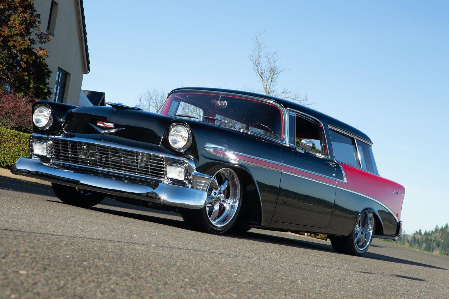 Rebuilding History: ’56 Chevrolet Bel Air Nomad 500Hp LS3 Pro Touring Build Project