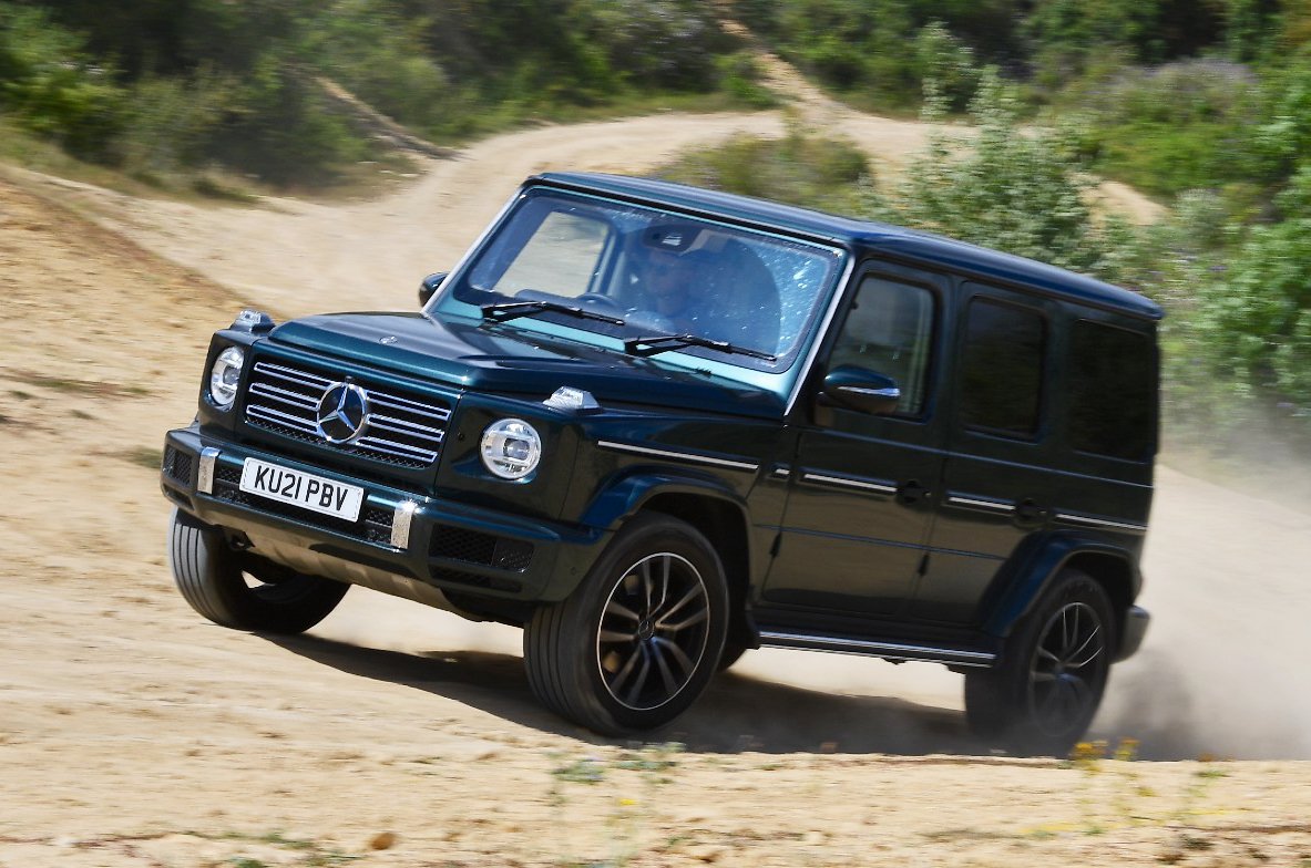 Mercedes G-Class 2022 front cornering off road