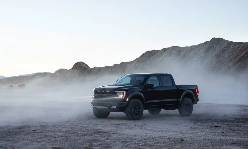 2021 F 150 Raptor 04 THE ROCK showed off his lavish lifestyle by investing in a limited edition FORD RAPTOR F150 Black 2023 for a cool million.