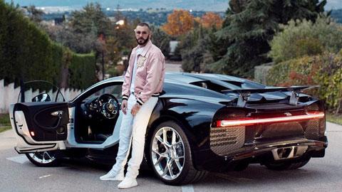 Benzema 'đốt tiá»n' sắm siêu xe