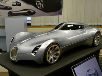Bugatti Aerolithe Concept Milled Model