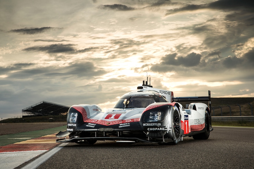 Porsche 919 Hybrid Race Car 129