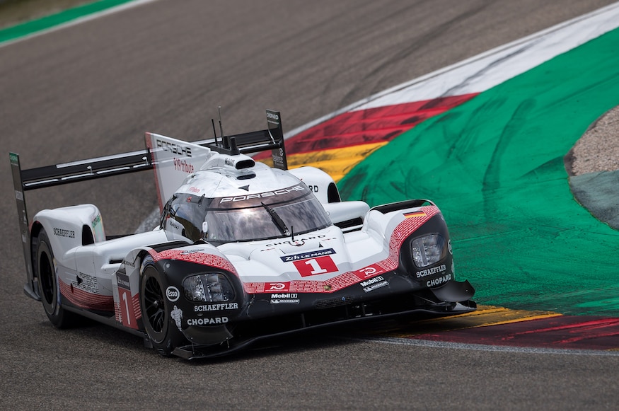 Porsche 919 Hybrid Race Car 54