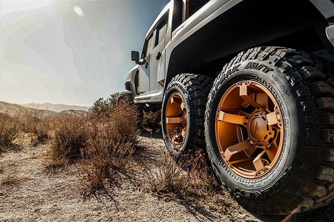 Rezvani Hercules 6x6 chiếc xe bán tải 3 cầu vạn ngưá»i mê - 3
