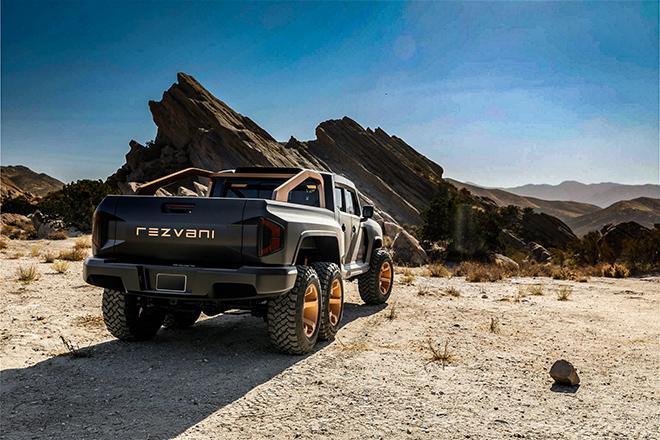 Rezvani Hercules 6x6 chiếc xe bán tải 3 cầu vạn ngưá»i mê - 4