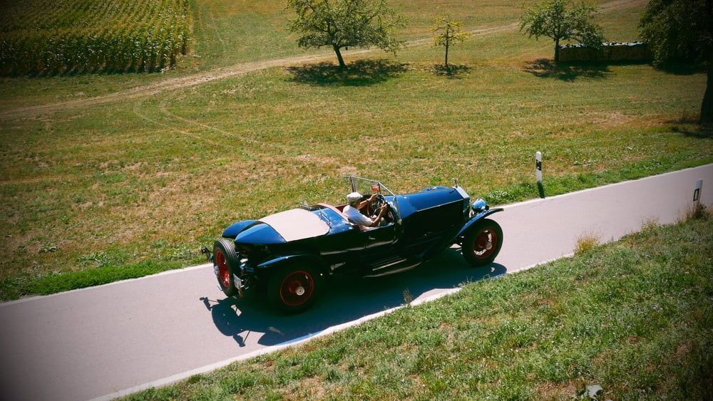 Rolls-Royce Phantom 1 Barker Boattail