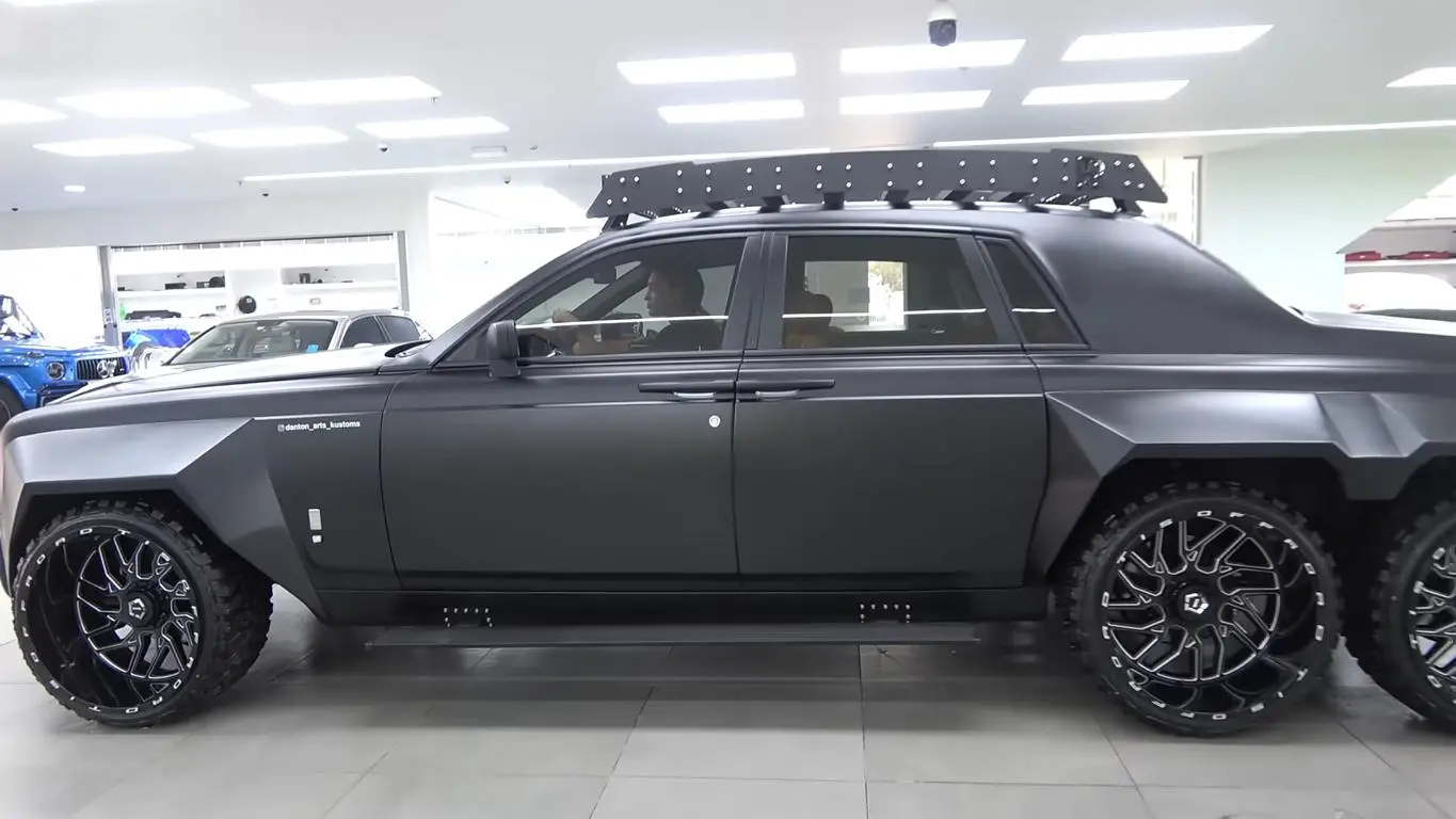 Warum? Verrückter Rolls-Royce Phantom 6x6 Umbau!
