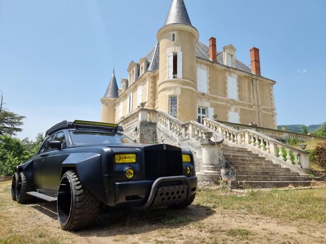 Rolls-Royce Phantom độ 6 bánh đầu tiên trên thế giới - Ôtô