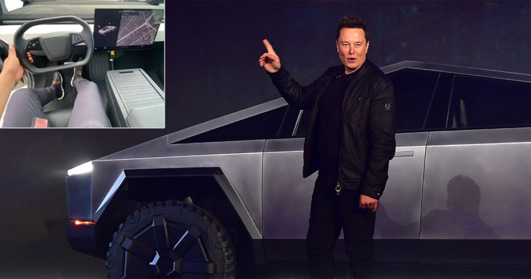 Viễn tưởng như bán tải điện Tesla Cybertruck của Elon Musk: Lộ hình ảnh bên trong với khoang ngủ có thể tháo rời, xe chưa đến 1 tỷ