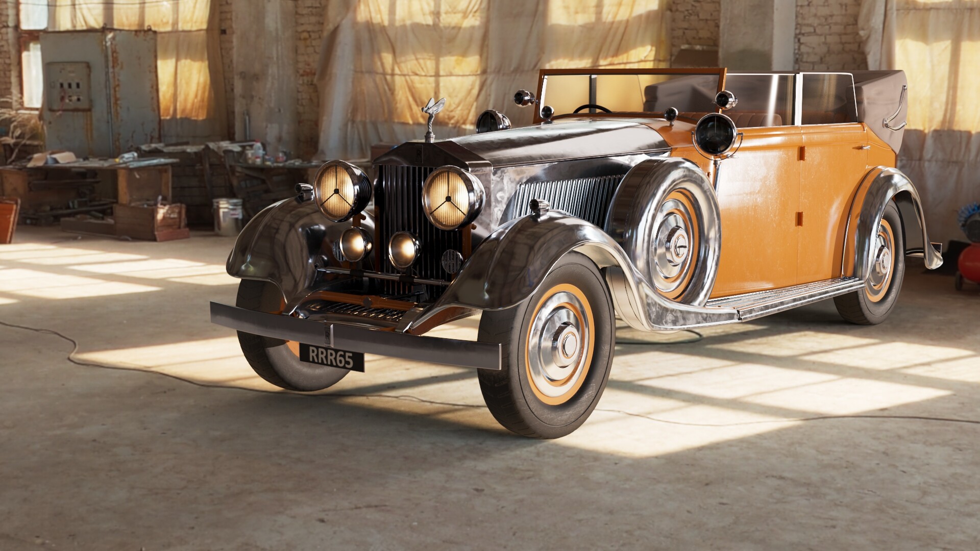 ArtStation - Rolls-Royce Phantom II Star of India (1933)