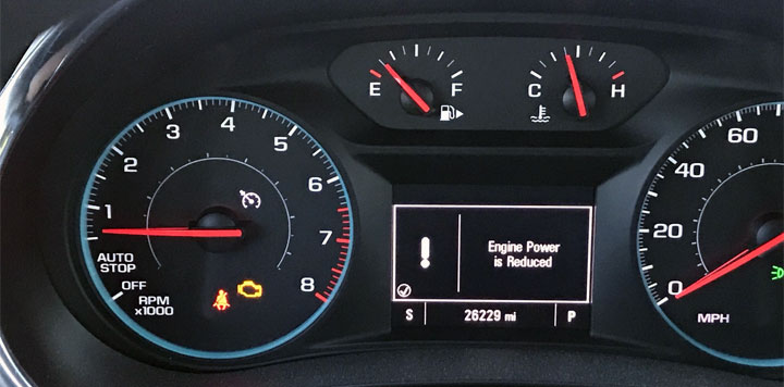 limp home mode symptoms