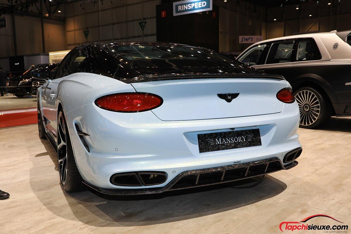 Mansory trình là ng dà n siêu xe độ cực khủng tại triển lãm Geneva 2019 - Mansory Bentley Continental GT