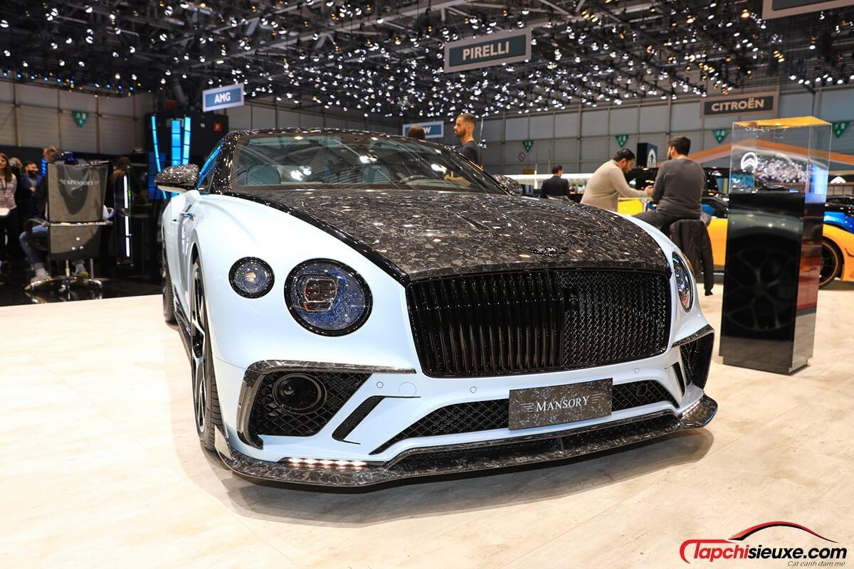 Mansory trình là ng dà n siêu xe độ cực khủng tại triển lãm Geneva 2019 - Mansory Bentley Continental GT