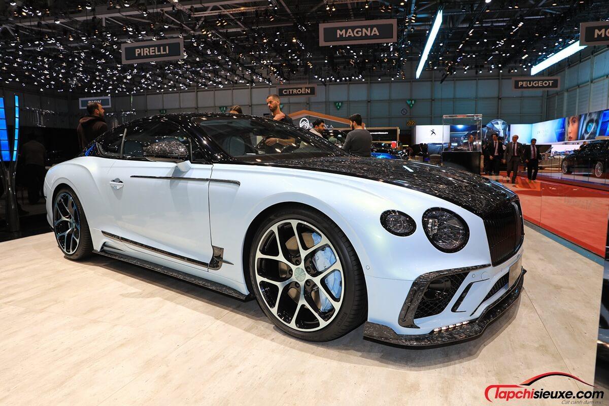 Mansory trình là ng dà n siêu xe độ cực khủng tại triển lãm Geneva 2019 - Mansory Bentley Continental GT