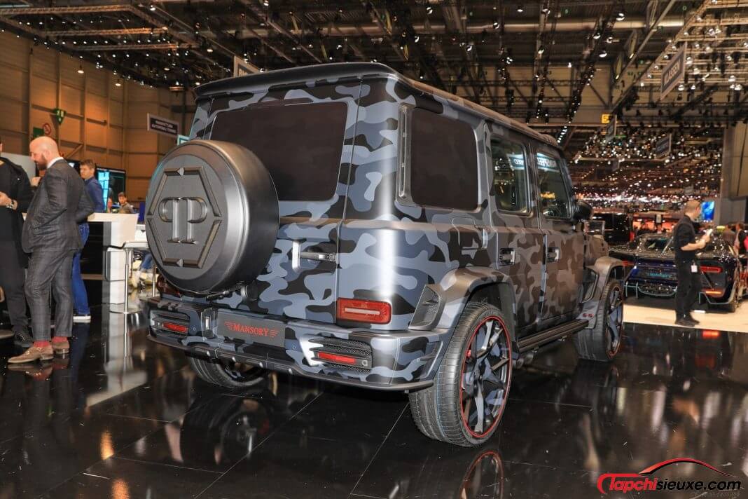 Mansory trình là ng dà n siêu xe độ cực khủng tại triển lãm Geneva 2019 - Mercedes-AMG G63 Star Trooper