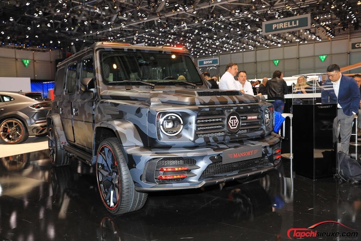 Mansory trình là ng dà n siêu xe độ cực khủng tại triển lãm Geneva 2019 - Mercedes-AMG G63 Star Trooper