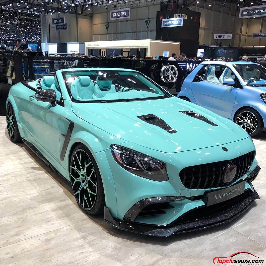 Mansory trình là ng dà n siêu xe độ cực khủng tại triển lãm Geneva 2019 - Mercedes-AMG S63 Cabriolet Apertus Edition