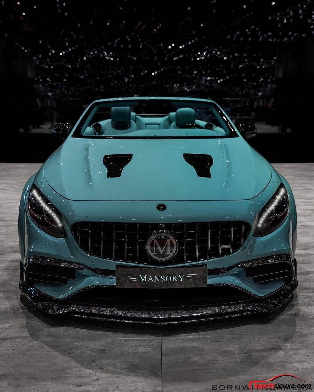 Mansory trình là ng dà n siêu xe độ cực khủng tại triển lãm Geneva 2019 - Mercedes-AMG S63 Cabriolet Apertus Edition