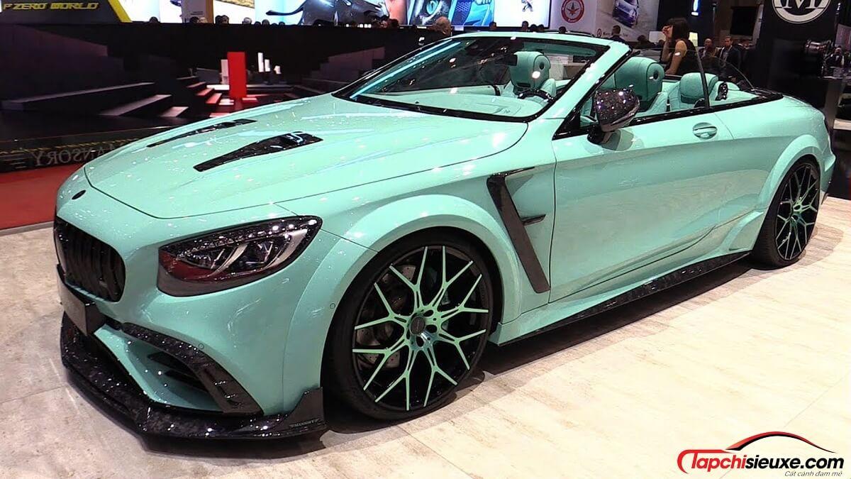 Mansory trình là ng dà n siêu xe độ cực khủng tại triển lãm Geneva 2019 - Mercedes-AMG S63 Cabriolet Apertus Edition