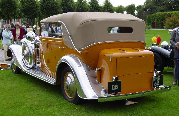 Rolls-Royce Phantom II Star of India, 1934