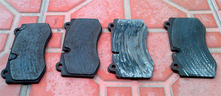 worn brake pads - 5 Symptoms of Bad or Worn Brake Pads