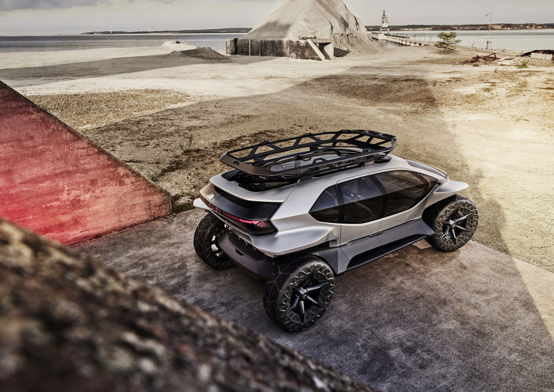 Audi AI:Trail Quattro Concept SUV Has Lunar Rover Styling, Zero Emissions, and Guardian Angels