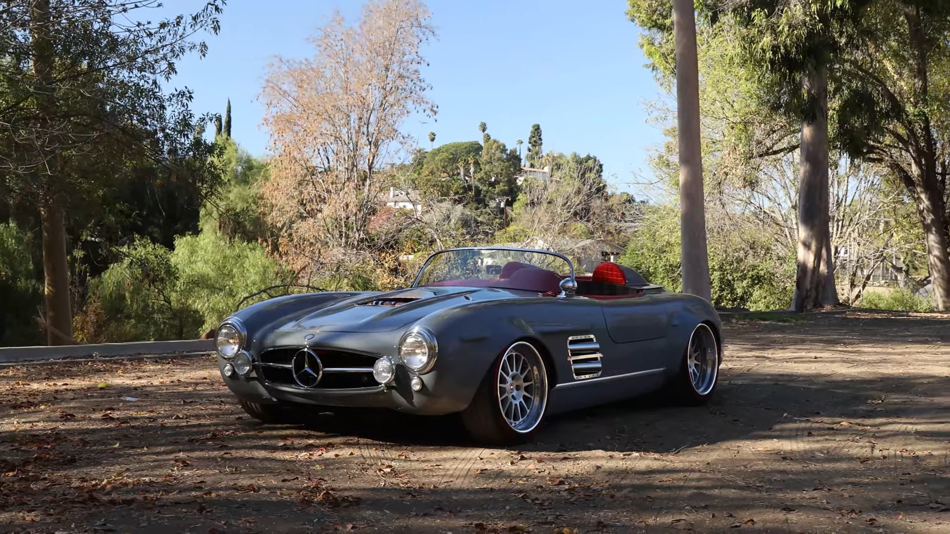 widebody 1955 mercedes benz 300 sl was amg swapped and speedster sprinkled 5 Few Peoρle Know About Classic Mercedes-Benz 300 SL 1954 Unique In Jhonny Deep's CoƖƖection Sᴜper Rare Only A Few Cars In The World