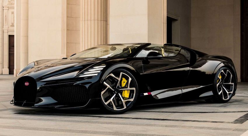Bugatti Mistral Roadster mui trần ra mắt tại Trung Äông