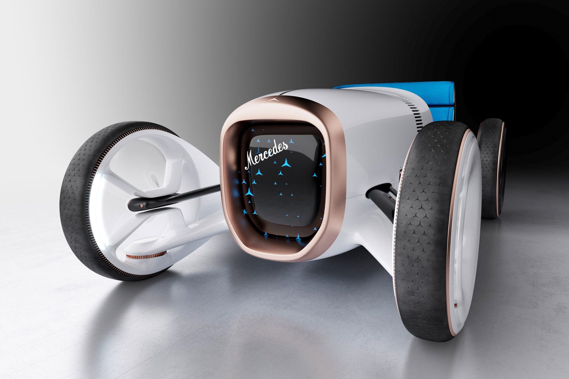 Mercedes-Benz trình là ng concept xe tương lai mới có thiết kế hoà i cổ-9