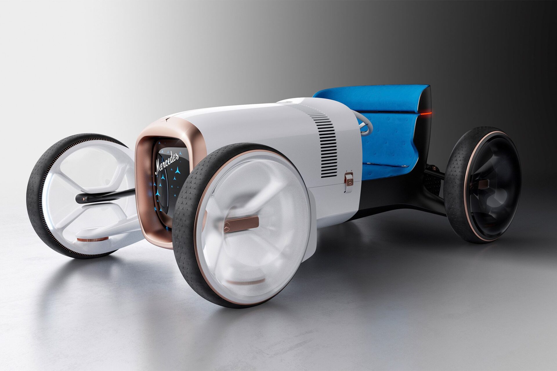 Mercedes-Benz trình là ng concept xe tương lai mới có thiết kế hoà i cổ-2