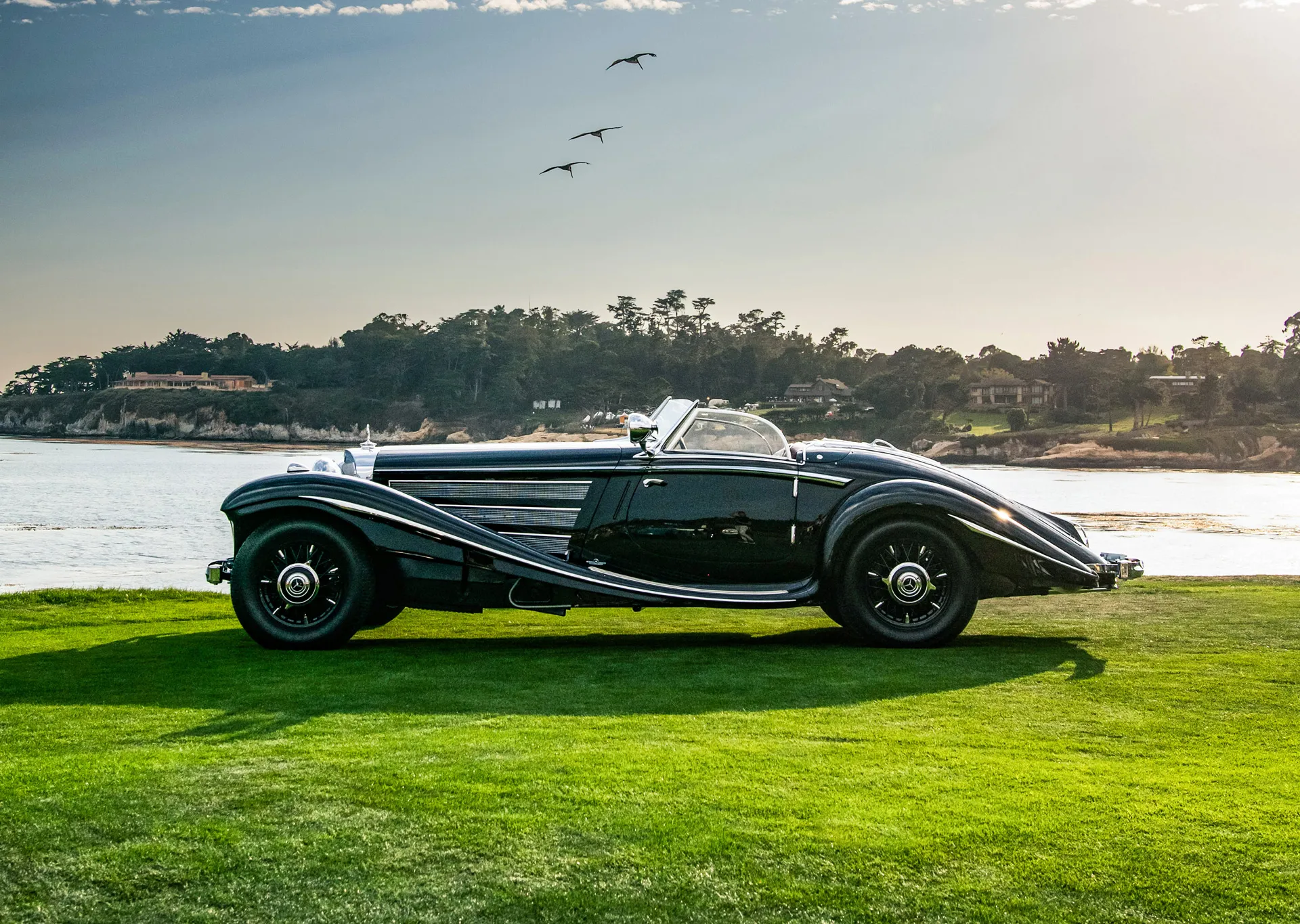 1937 Mercedes-Benz 540K Special Roadster at 2023 Pebble Beach Concours d'Elegance
