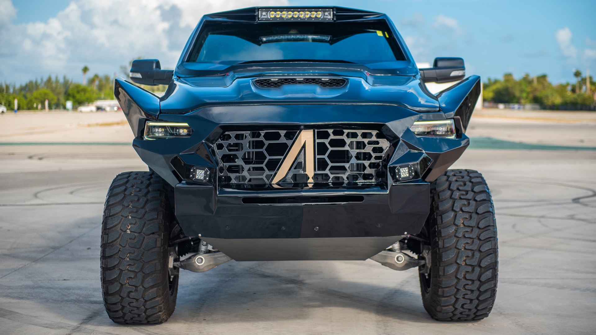 This 6x6 Ram 1500 TRX's Fender Flares Are Only the Beginning of Its Wild