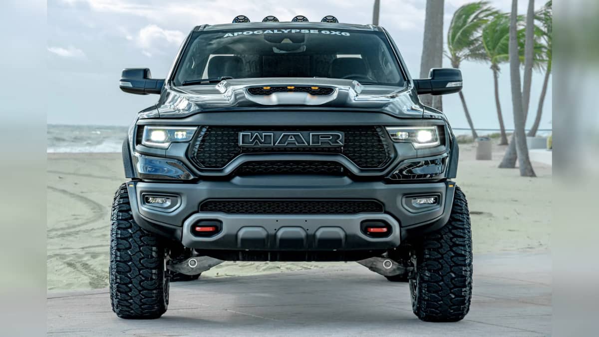 Ram 1500 TRX given $US275,000 6×6 monster truck treatment