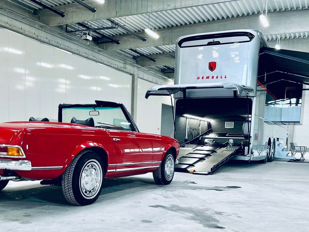 Nhà di động như du thuyá»n sang trá»ng: Má»i thứ Ä‘á»u được sưởi ấm, có cả garage để vừa xe Mercedes-Benz - Ảnh 2.