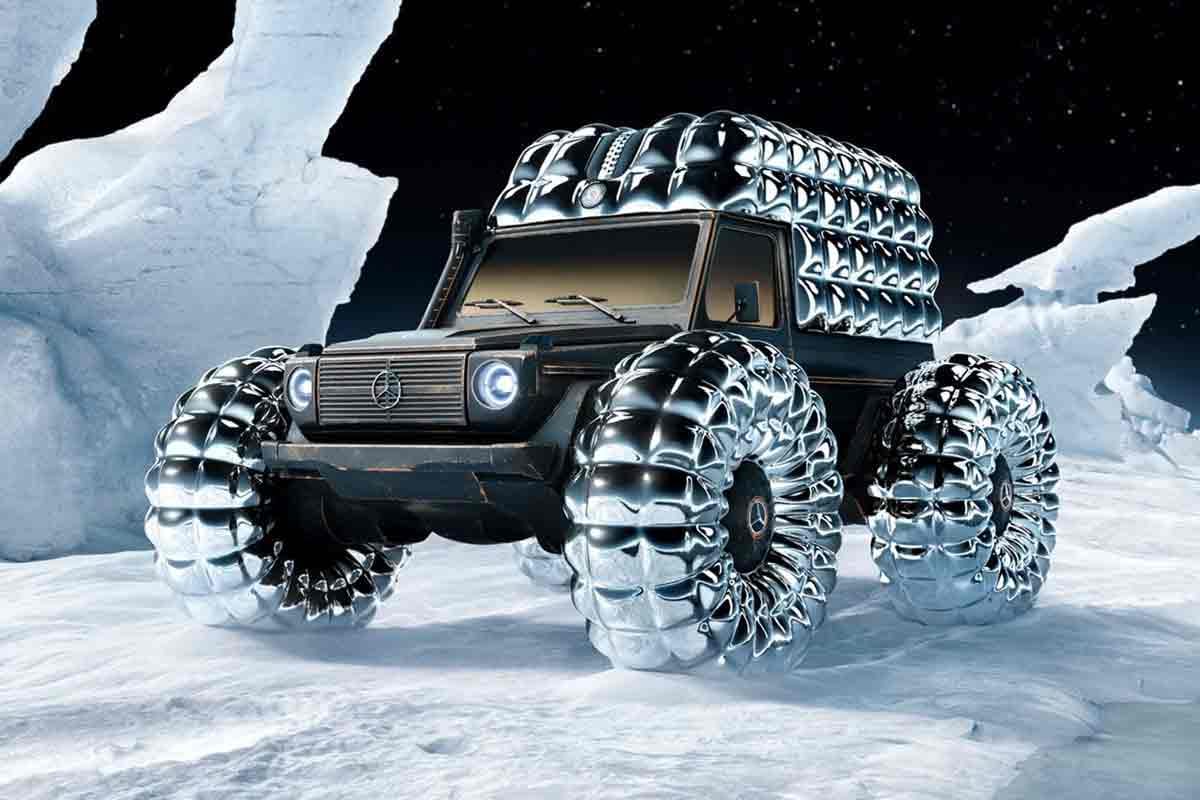 Mercedes Benz and Moncler Motor on With Collaborative Reimagination of the G-Class