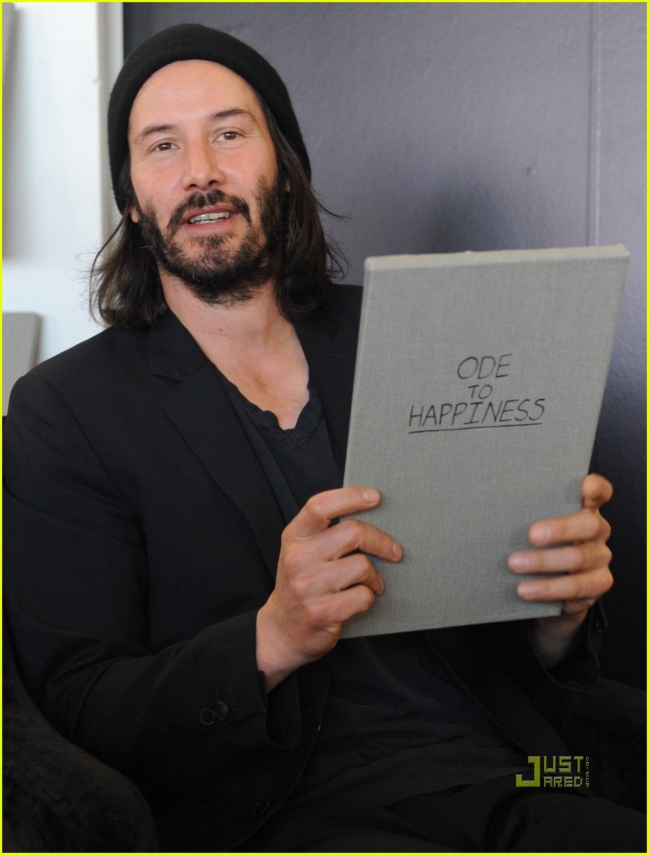 7 actor keanu reeves - book ode to happiness