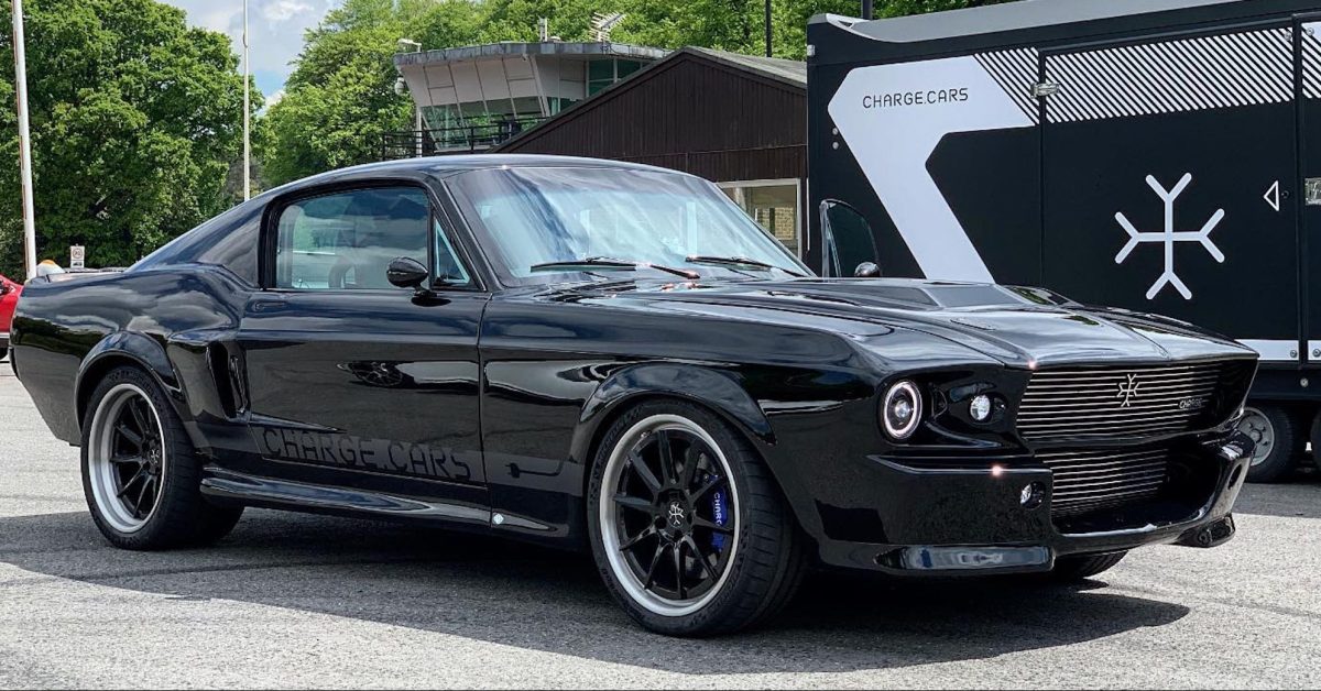 Sleek all-electric Mustang with Tesla-inspired interior to debut in Goodwood | Electrek