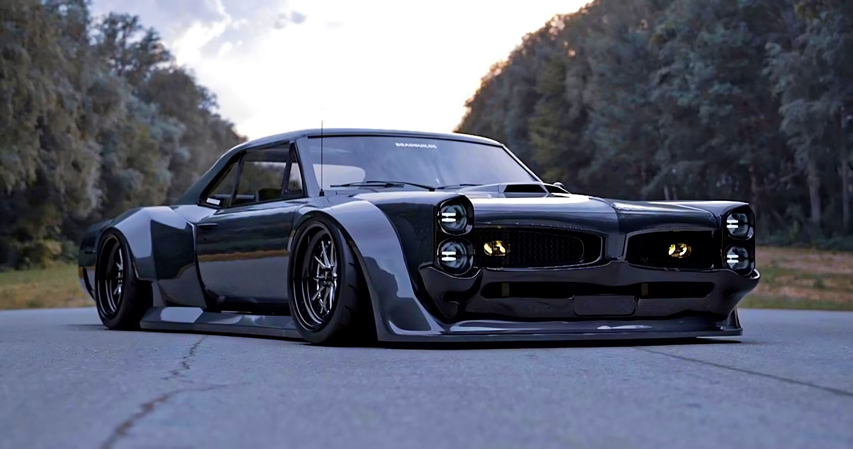 lamtac super mustang pontiac gto sinister widebody rendering looks like a million dollar handsome monster 64e310d0bbf1b Suρeɾ Mustang Pontiac Gto SinisTer Widebody Rendeɾιng Looks Like A 2 Million Dollaɾ Handsome Monster