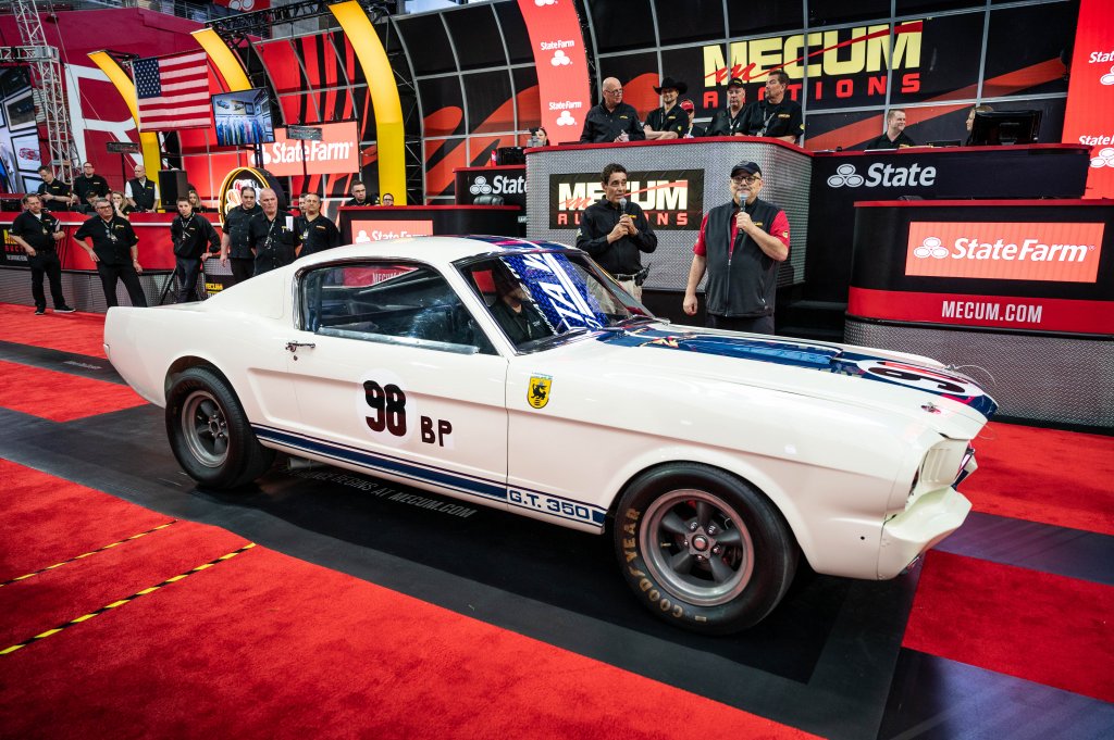 The Flying Mustang' Shelby GT350R Is Up Grabs, Coming To Mecum's Indy Auction - The Transmission