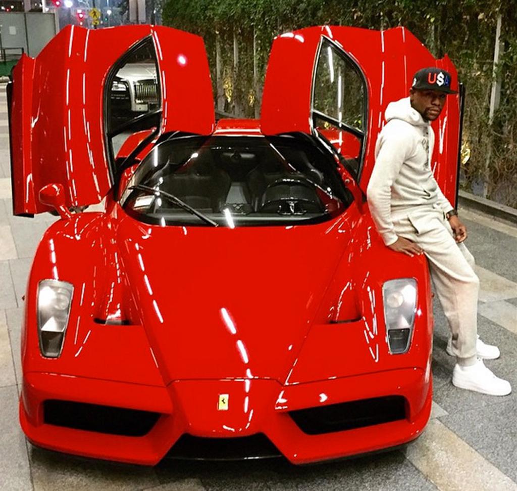 floyd mayweather enzo3 ZZYY Mayweather "spends A Lot Of Money" On Flying Supercars And Limited Editions, No Longer A Billionaire, Still Richer Than Ronaldo In Every Way