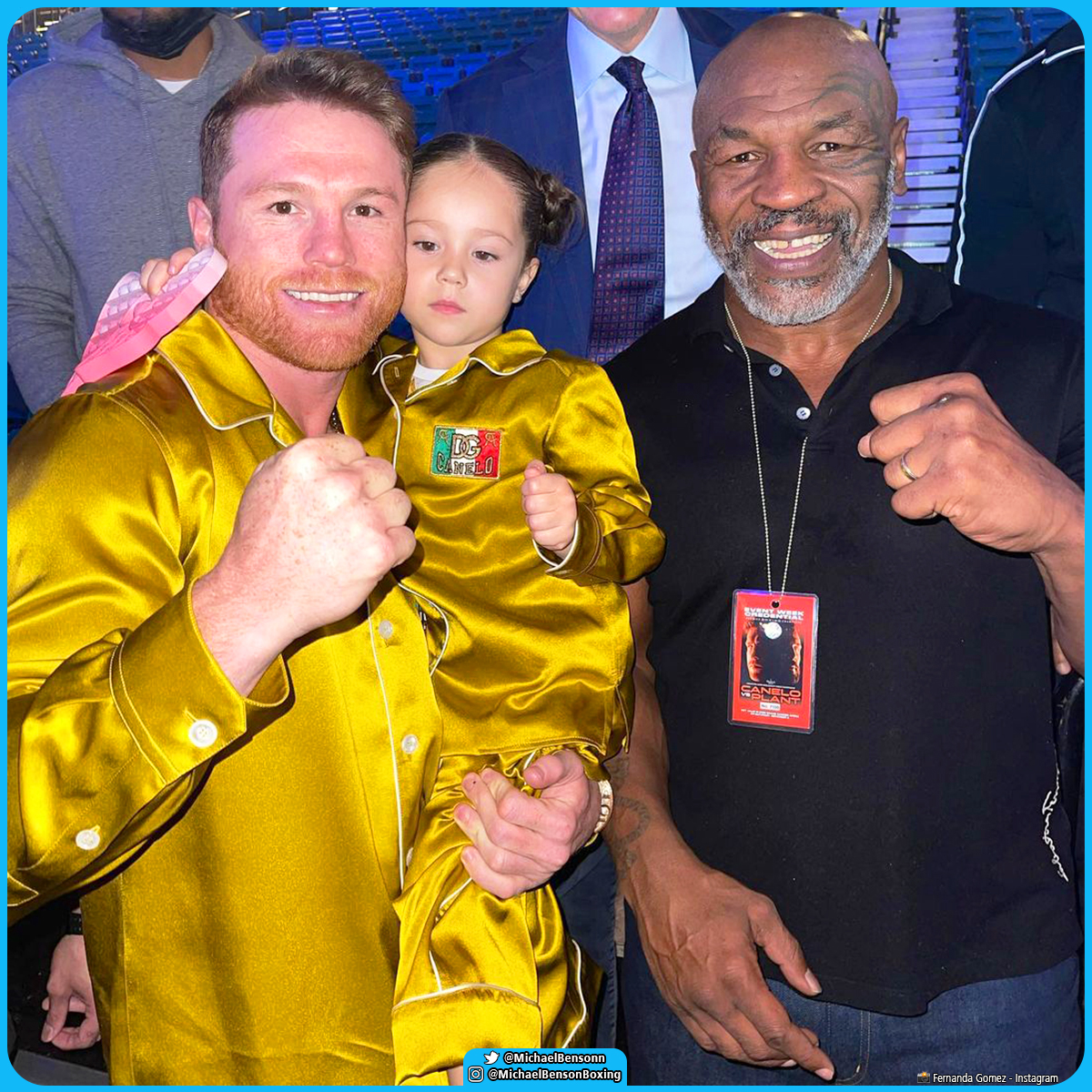 bao mike tyson suddenly surprised everyone by giving canelo alvarez a friend for his birthday and thanking him for helping him find himself 652e5af603099 Mike Tyson Suddenly Surprised Everyone By Giving Canelo Alvarez A Friend For His Birthday And Thanking Him For Helping Him Find Himself.