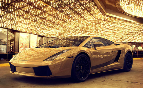 bao mike tyson surprised the whole world when he plated the lamborghini aventador in gold and pasted a tattoo symbol on the car for his birthday 652985e3ded15 Mike Tyson Surprised The Whole World When He Plated The Lamborghini Aventador In Gold And Pasted A Tattoo Symbol On The Car For His Birthday.