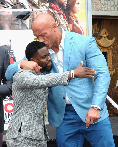Kevin Hart deducted 10% of his income to give The Rock a Jeep Gladiator